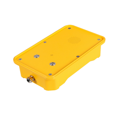 Aluminiumlegierungs-industrielles wetterfestes Telefon IP67 PoE NIPPEN an VoIP-Wand-Säule