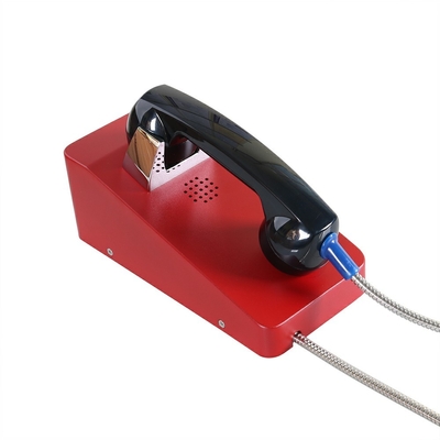 Kaltgewalztes allgemeines voll- Stahlduplex des Hotline-Telefons DC12V für Gefängnis